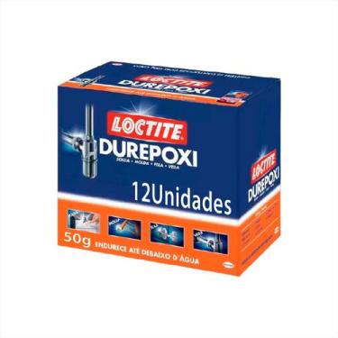 Imagem de Massa Adesiva Epoxi Durepoxi 50g - Loctite Kit C/ 12 - Henkel