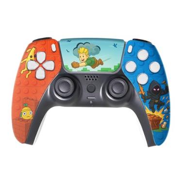 Imagem de Leggo Forttnite Custom PS-5 Controller Wireless compatible with Play-Station 5 Console by BCB Controllers | Proudly Customized in USA with Permanent HYDRO-DIP Printing (NOT JUST A SKIN)