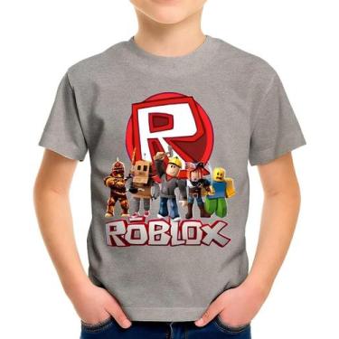 Imagem de Camiseta Camisa Menino Menina Infantil Menino Menina Juvenil Gamer Rob