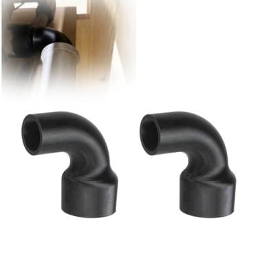 Imagem de Adaptador de coleta de poeira, 65/45 mm, para serra de mesa DeWalt 7492 e aspirador Makita VC1310L, conector extrator de poeira de diâmetro ajustável de 90 graus