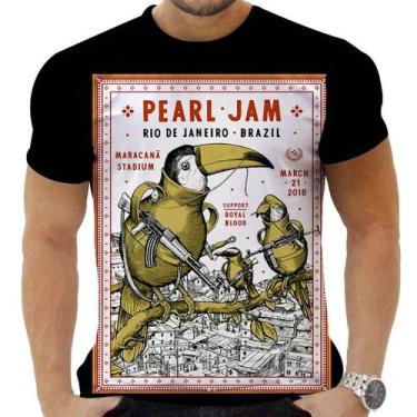 Imagem de Camiseta Camisa Personalizada Rock Metal Pearl Jam 68 - OBDS, BABYLOOK