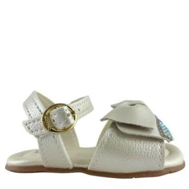 Imagem de Sandália Klin Infantil Menina com Laço Brilhante e Fivela-Feminino