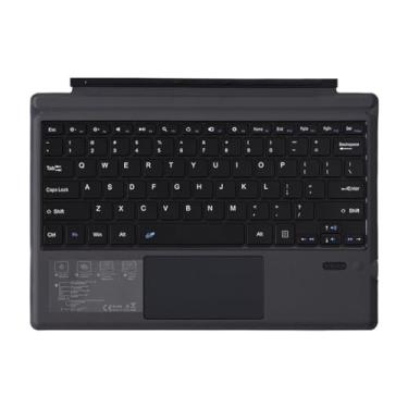 Imagem de Capa tipo Surface Pro 7/6/5/4/3, teclado Bluetooth ultrafino compatível com teclado Microsoft Surface Pro 3 Pro 4 Pro 5 Pro 6 Pro 7 (layout QWERTY) (sem retroiluminação)