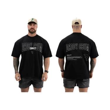 Imagem de Camiseta De Algodão Para Academia Masculina, T-Shirt Cbum Para Homens 