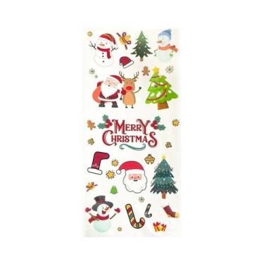 Imagem de Sacolas De Doces De Natal Embalagem De Biscoitos Do Papai Noel 25 50 1