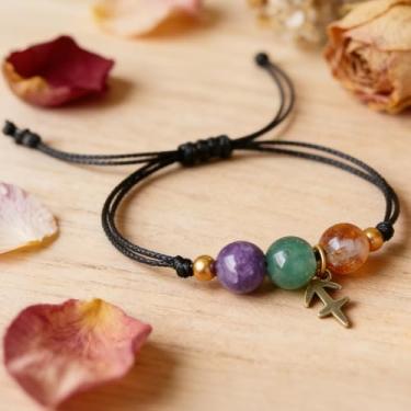 Imagem de Pulseiras elásticas para mulheres, homens, olho de tigre natural, lápis-lazúli, contas de cristal, pulseiras elásticas para alegria, felicidade, prazer, joias empilháveis para homens, pulseiras