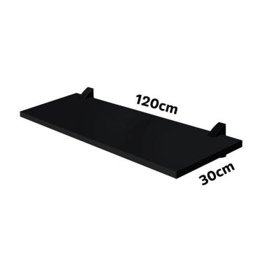 Imagem de Prateleira Multivisão - 30x120 Preta