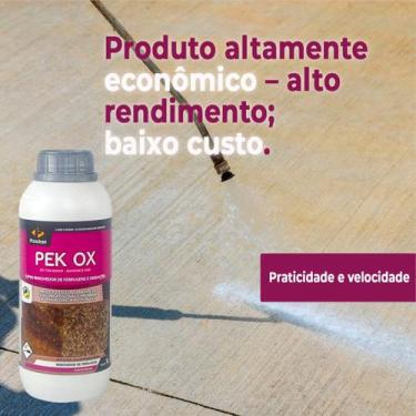 Imagem de Pek Ox 1 litro - pisoclean Tira Ferrugem Pisoclean