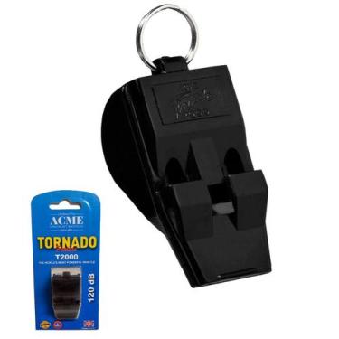 Imagem de Apito Futebol Acme Tornado 2000 Pronta Entrega, Preto