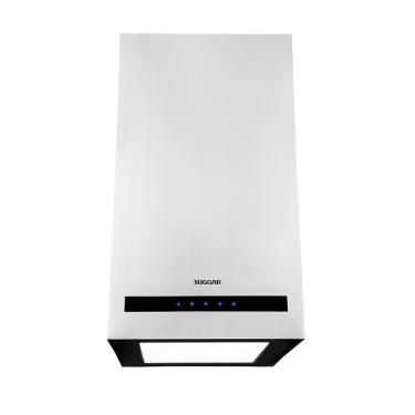Imagem de Coifa Suggar Ilha Quadrada Opala Led Painel Touch Inox 127v