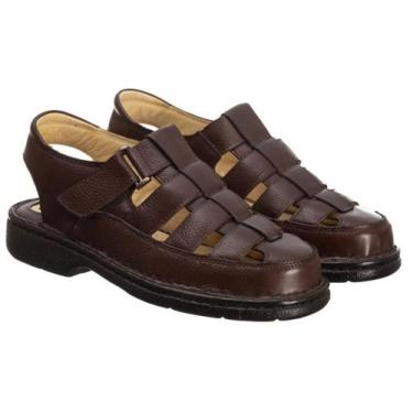 Imagem de Sandália Masculina Moderna Macia Antistress Premium Fechada Leve Ranst