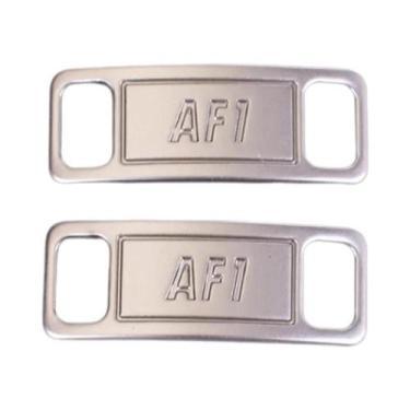 Imagem de Fivela De Metal Para Cadarço De Tênis AF1, Acessórios DIY Para Trava D