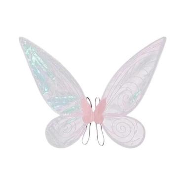 Imagem de Fantasia De Asas De Fada Borboleta Para Mulheres E Meninas Com Varinha