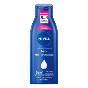 Imagem de Locao Deo Hidratante Nivea Milk 5 em 1 400ml