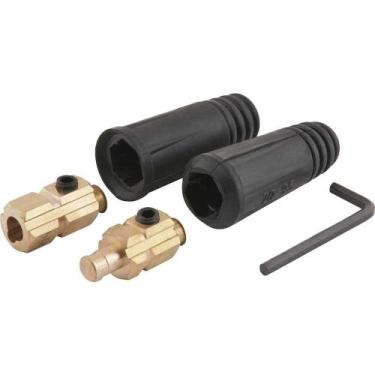 Imagem de Conector Rápido Macho e Fêmea, 13 mm, Para Cabo de Solda, Vonder