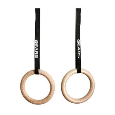 Imagem de Argola Olímpica De Madeira Regulavel Profissional-Unissex