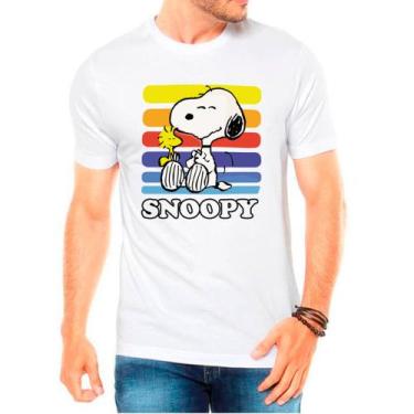 Imagem de Camiseta desenho snoopy camisa masculina lançamento 01 - DESIGN CAMISE