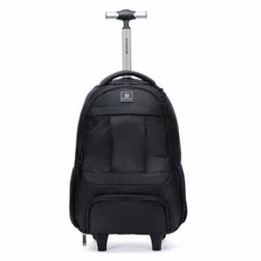 Imagem de Mochila Executiva De Rodinhas Resistente Trabalho Notebook-Unissex