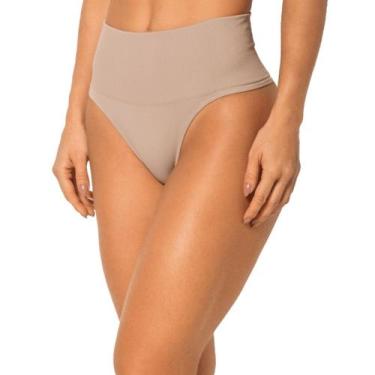 Imagem de Calcinha Modeladora Fio Dental Trifil Sem Costura Confortável Não Marc