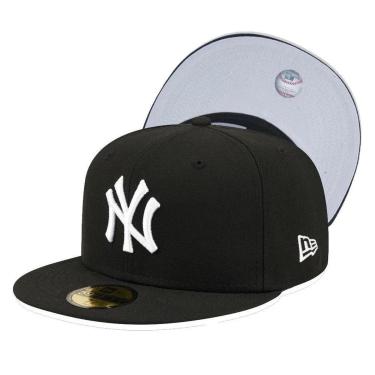 Imagem de Boné New Era 5950 MLB NY Yankees Colorgray Preto-Masculino