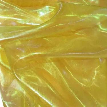 Imagem de Tecido Organza Holografica Amarelo 3,00Mts X 1,50 + - TRAMA & ELEGANCI