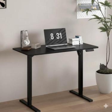 Imagem de Mesa Escritório com Regulagem de Altura Elétrica Flexispot 120cm Indus