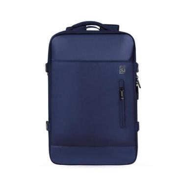 Imagem de Mochila de Viagem Grande Expansível Explore Azul Marinho - Bagaggio, G