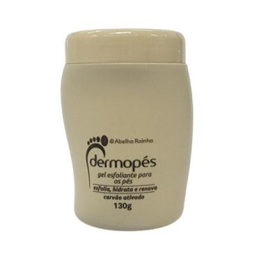 Imagem de Gel Esfoliante Para Os Pés Com Carvão Ativado Dermopés Abelha Rainha 1