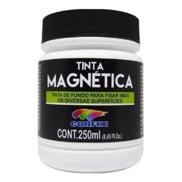 Imagem de Tinta Magnetica Corfix 250ml Peça a Ser Fixada Os Imãs