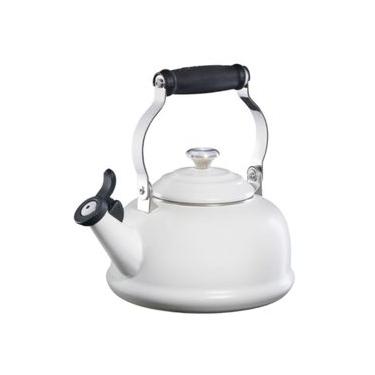 Imagem de CHALEIRA LE CREUSET TRADICIONAL 1,6L COM APITO EM AÇO ESMALTADO COTTON 40104014310900