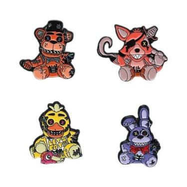 Imagem de Broche De Esmalte De Personagem De Anime Para Mochila E Roupas, Joia D