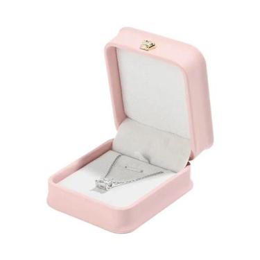 Imagem de Caixa De Joias Em Couro PU Para Anel, Pingente, Pulseira, Pérola E Emb