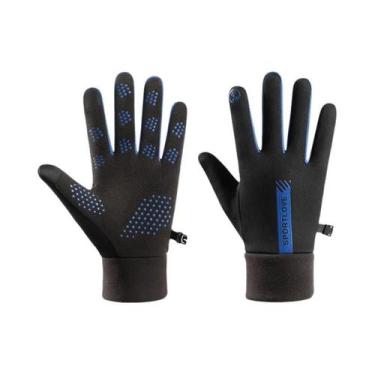 Imagem de Luvas Térmicas De Ciclismo Femininas Em Fleece Para Inverno, Resistent