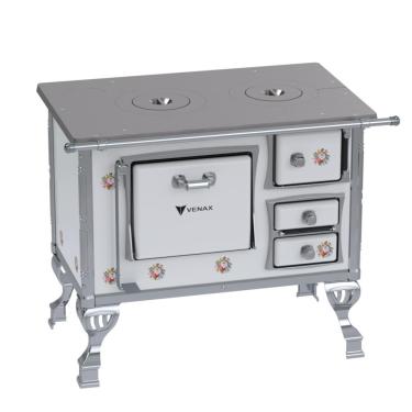 Imagem de Fogao a Lenha Venax GII n 1 Branco Buque SE