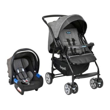 Imagem de Carrinho Passeio Bebê Conforto Burigotto Rio K Preto Mescla, Mesclado 