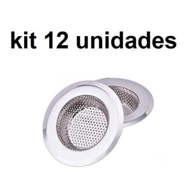 Imagem de 12 ralinhos Ralinhos Inox premium 9cm  Kit com 12 und - kit revendendo