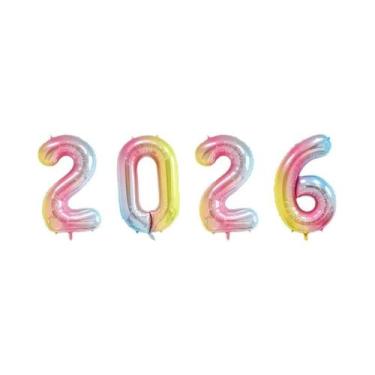 Imagem de Feliz Ano Novo 2026: Kit De Decoração Para Festa De Véspera De Ano Nov