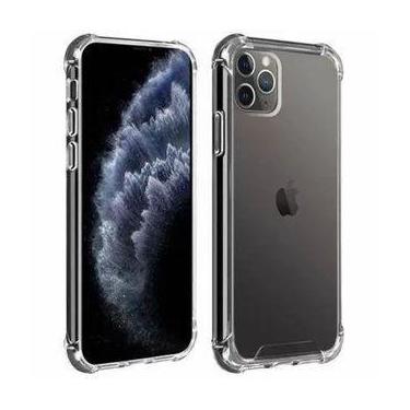 Imagem de Capa Capinha Anti Impacto Shock Iphone 12 Mini 5.4 Transparente com Bo