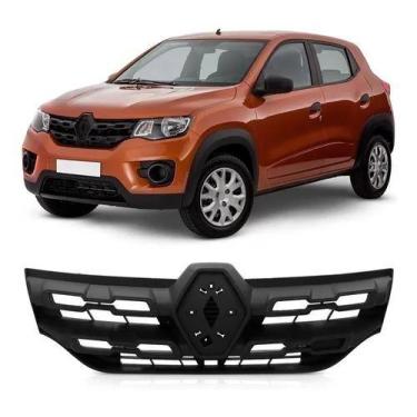 Imagem de Grade Dianteira Kwid 2018 2019 2020 2021 Preto - RETOV