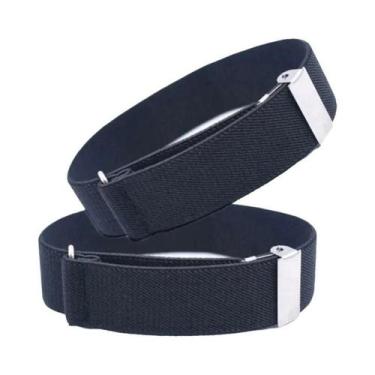 Imagem de Braçadeira Elástica Ajustável Para Mangas De Camisa, Suporte De Braço 