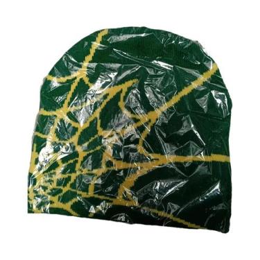 Imagem de Gorro Unissex Quente De Tricô Com Design De Teia De Aranha, Estilo Y2K