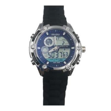 Imagem de Relógio Masculino Digital borracha grande esportivo Prova D'água-Unissex
