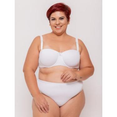Imagem de Sutiã Sustentação sem alça Plus Size - Qtal Lingerie, Branco, 48