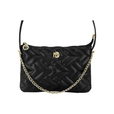 Imagem de Bolsa Feminina Modare Ultra Soft Corrente Transversal 70054, Preto