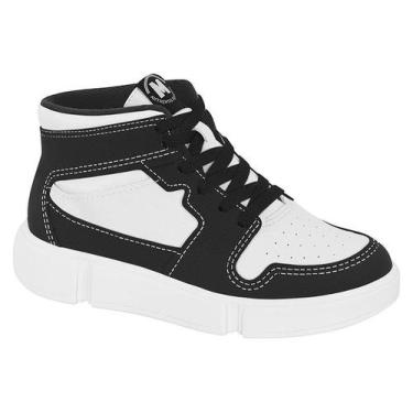 Imagem de Tênis Bota Molekinho Branco/Preto Ref: 2838.114, 34