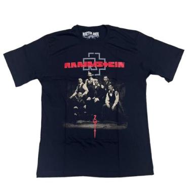 Imagem de Camiseta Rammstein Banda de Rock Blusa Rammstein MR374 RC - MASTER, Pr