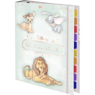 Imagem de Fichário Universitário DAC Disney Classics - 48 Folhas com Elástico