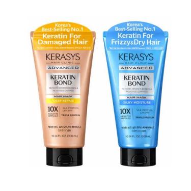 Imagem de Kerasys Advanced Keratin Bond Máscaras Kit ( Silky Moisture + Deep Rep