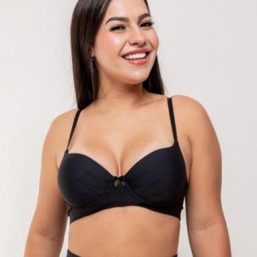 Imagem de Sutiã Sustentação com elástico Laguna - Qtal Lingerie, Preto, 44