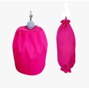 Imagem de Capa para Botijão 13 Kg + Puxa Saco , Porta Sacolinhas Plasticas , De 